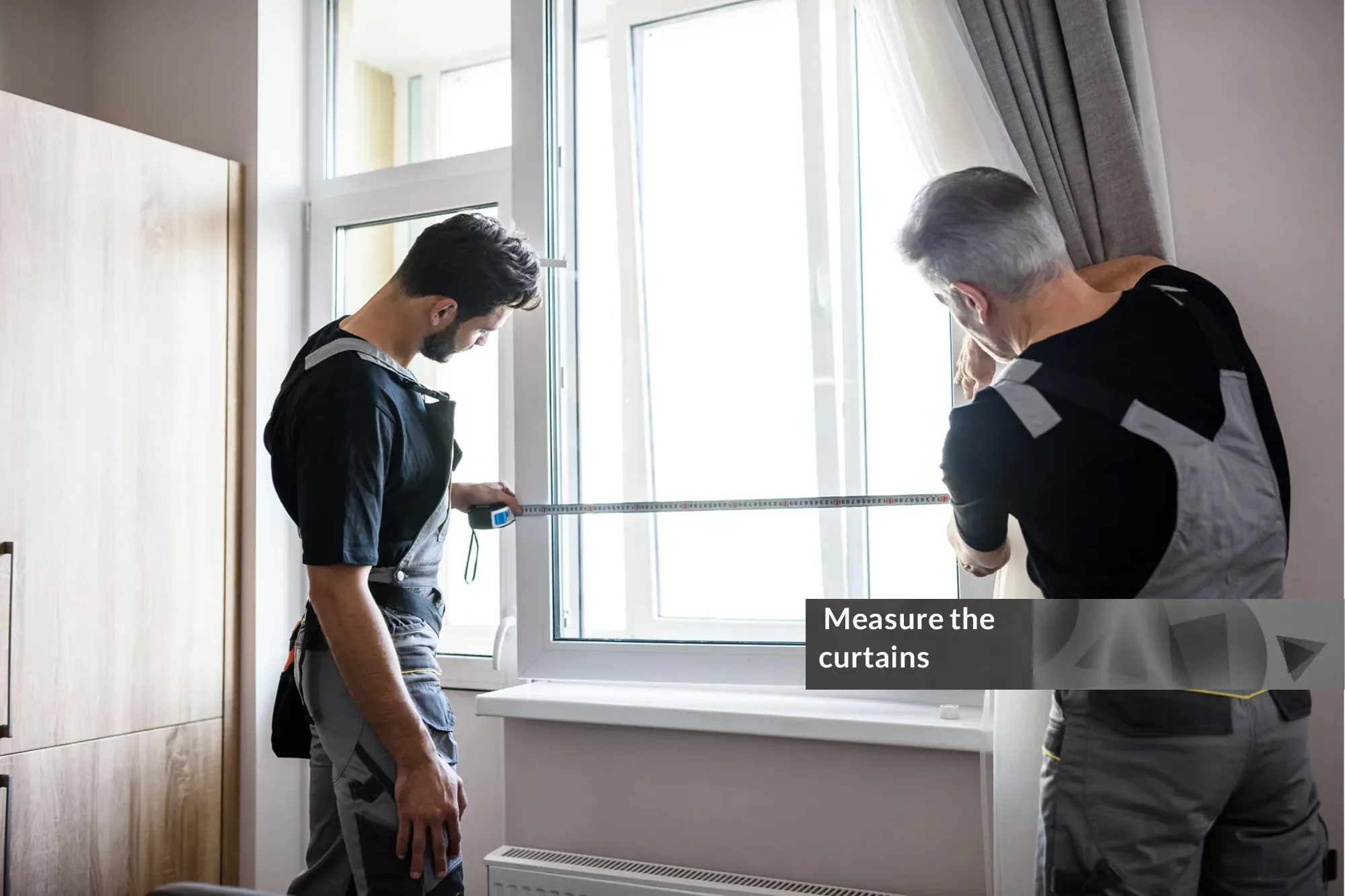 نحوه اندازه گیری و انتخاب پرده