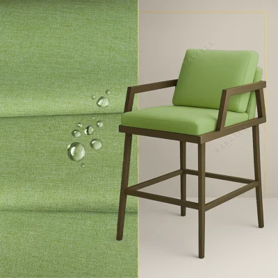 پارچه رو‌مبلی نانوتکس رنگ سبز برای مبلمان‌باغی و مبلمان‌فضای‌باز، مبلمان‌اداری، صندلی‌رستورانی و مبلمان‌خانگی کاربرد دارد. این پارچه با محلول نانو پوشش داده شده تا آبگریز و ضدلک شود.