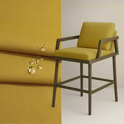 پارچه‌ مبلی نانوتکس خردلی - خرید پارچه‌ مبلی نانوتکس خردلی