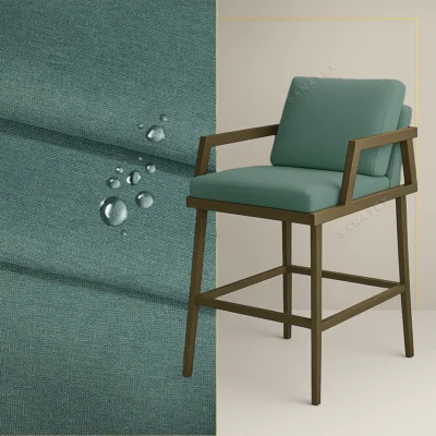 پارچه‌ مبلی نانوتکس رنگ سبز‌آبی برای مبلمان‌باغی و مبلمان‌فضای‌باز، مبلمان‌اداری، صندلی‌رستورانی و مبلمان‌خانگی کاربرد دارد. این پارچه با محلول نانو پوشش داده شده تا آبگریز و ضدلک شود.