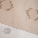 پارچه پرده کتان برجسته با طراحی خاص - خرید پارچه پرده کتان برجسته