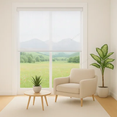 پرده شید سان اسکرین سفید - خرید پرده شید سان اسکرین سفید - پرده سان اسکرین سفید 5% - خرید پرده سان اسکرین سفید 5%