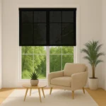 پرده شید سان اسکرین یا شید خورشیدی - خرید پرده شید سان اسکرین مشکی