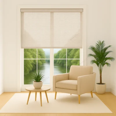 پرده شید سان‌ اسکرین استخوانی - خرید پرده شید سان‌ اسکرین استخوانی