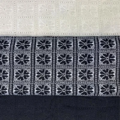 خرید لینن سوزن دوزی هندی - لینن سوزن دوزی هندی - خرد پارچه لباسی لینن سوزن دوزی هندی