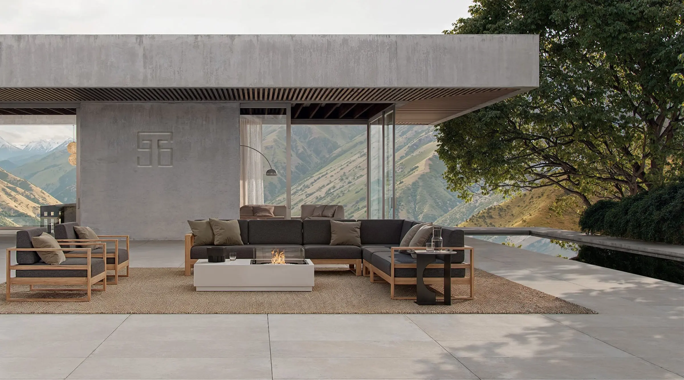 پارچه رومبلی مخصوص ویلا