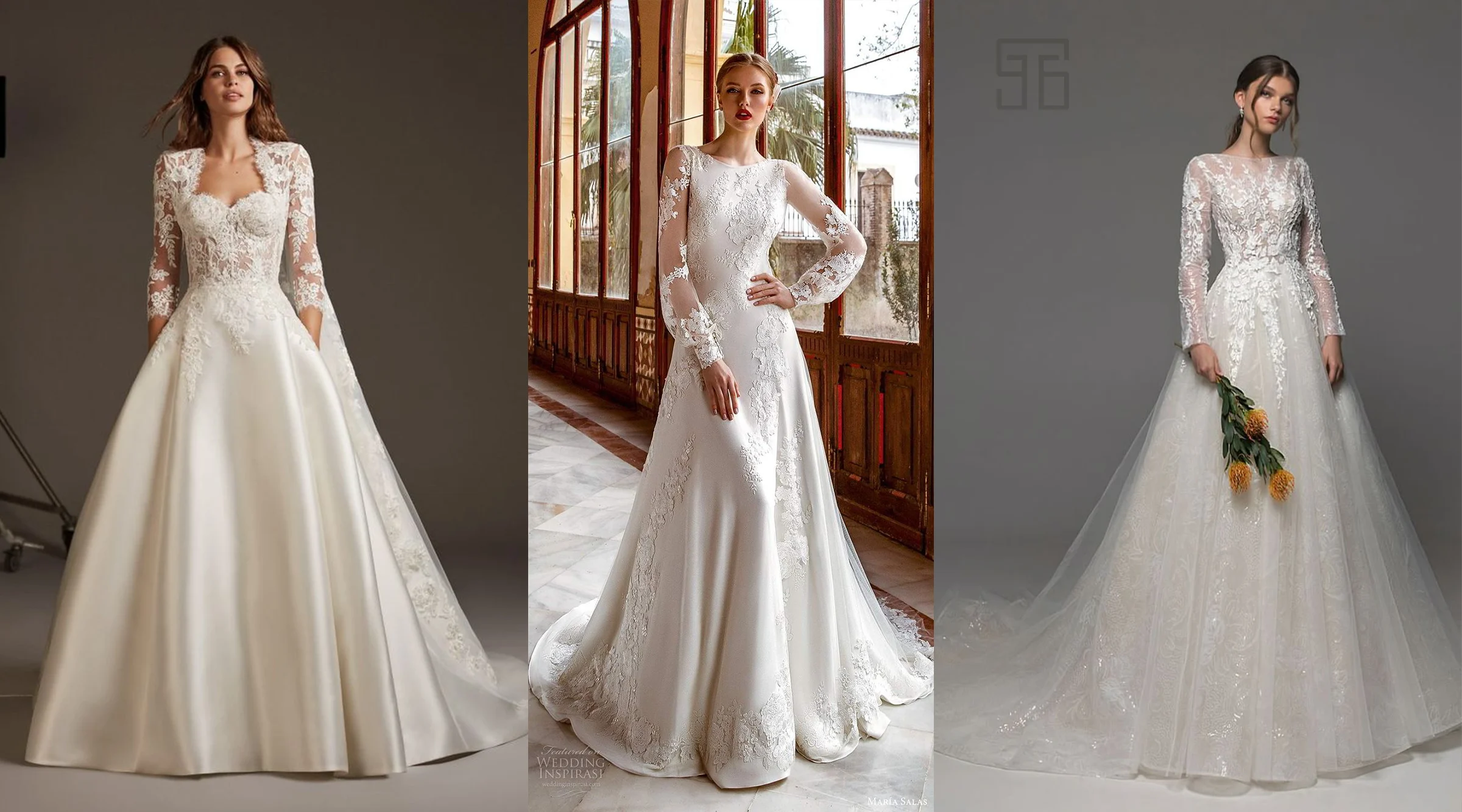 پارچه لباس عروس - پارچه شاین و غواصی - پارچه ساتن و تور - نکات خرید لباس عروس