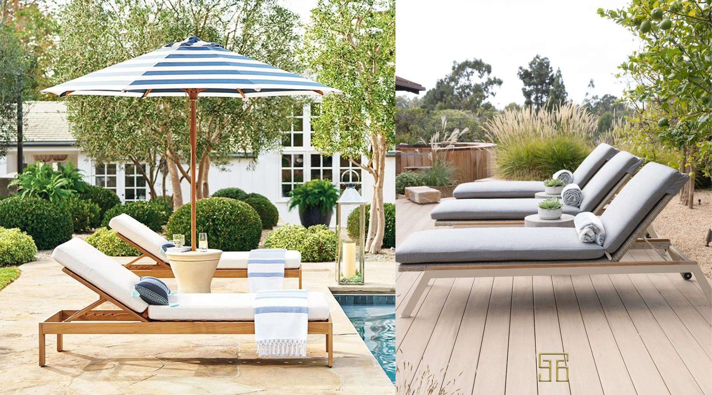 پارچه نانو بهترین انتخاب برای مبلمان کنار استخر - پارچه نانو مناسب کنار استخر 