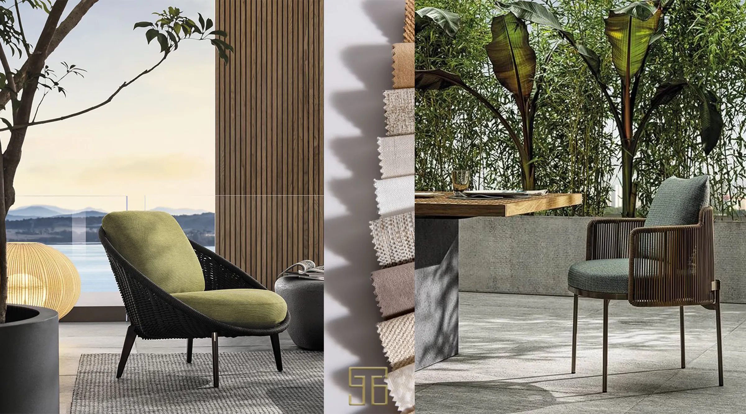 جدیدترین ترندهای پارچه مبلی فضای باز در سال 2025 - جدیدترین رنگ های ترند پارچه مبلی