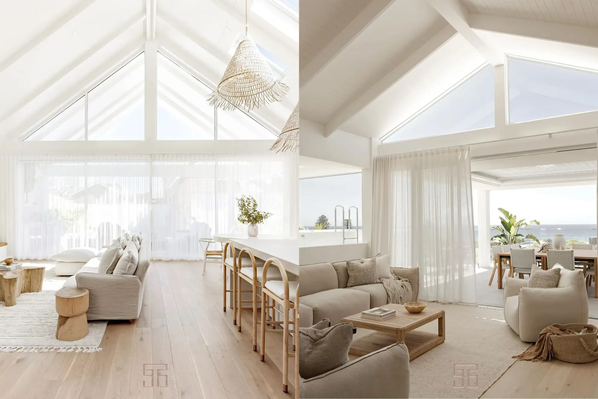 پرده شید در دکوراسیون مینیمال - زیبایی مینیمالیسم در خانه‌های امروزی - مینیمالیسم چیست