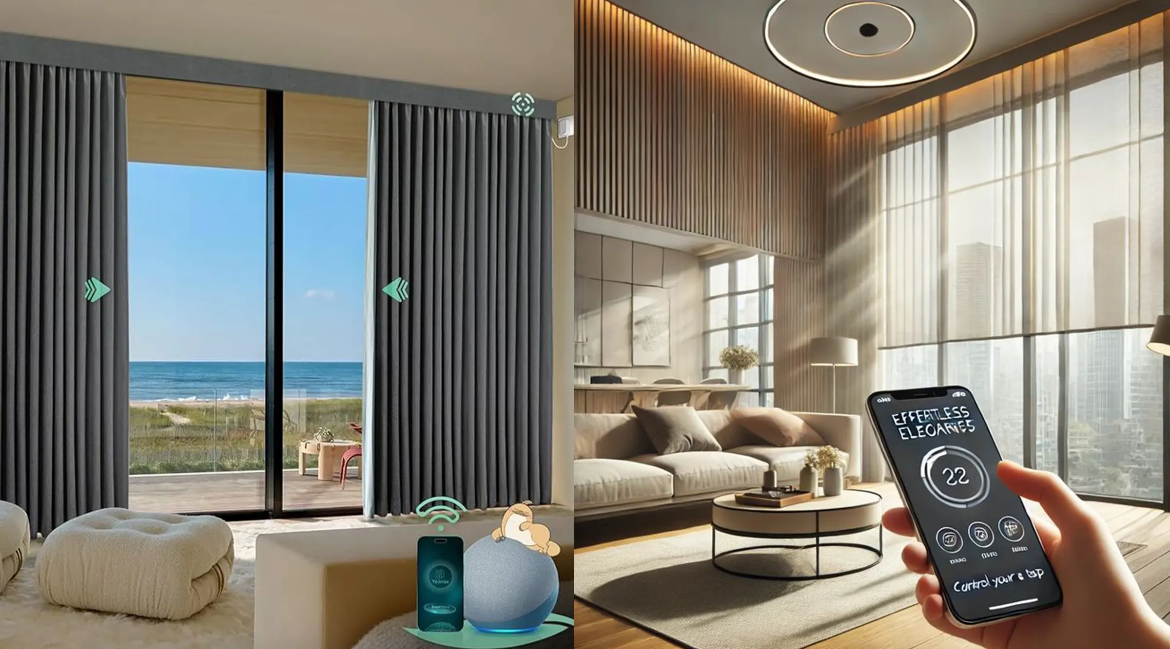  پرده‌ هوشمند در سبک زندگی - راهنمای خرید پرده هوشمند - راهنمای انتخاب پرده هوشمند