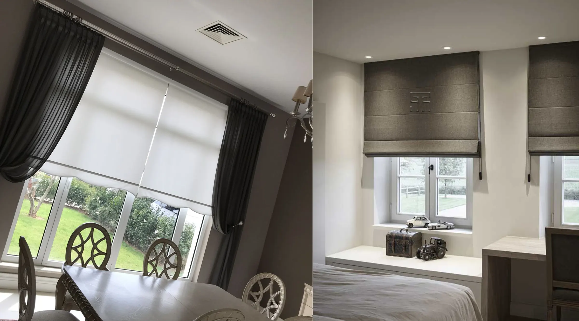 طراحی پرده شید کلاسیک -  ویژگی‌های طراحی پرده شید کلاسیک - کاربردهای پرده شید کلاسیک - مزایای پرده شید کلاسیک