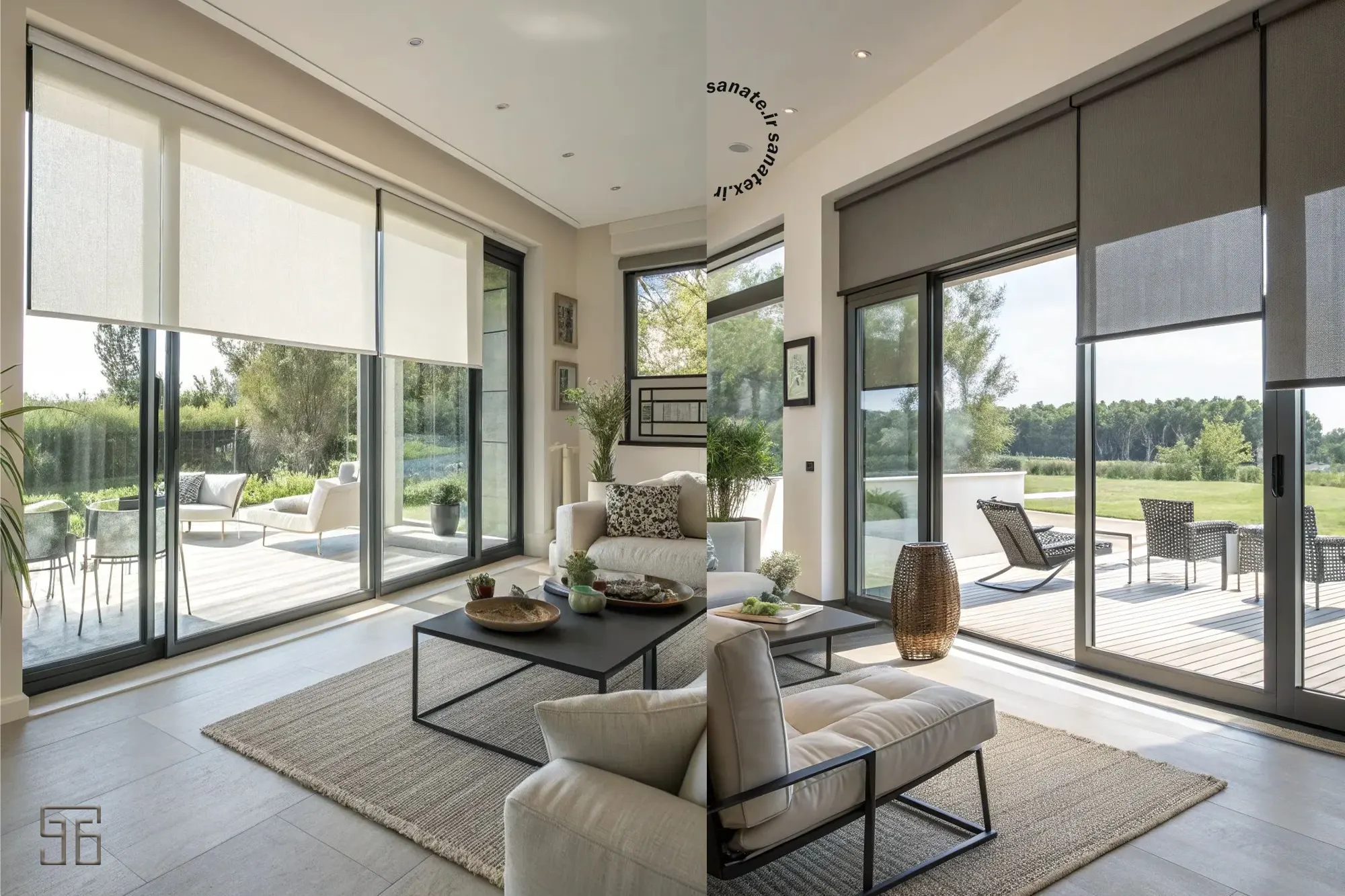 طراحی پرده شید کلاسیک -  ویژگی‌های طراحی پرده شید کلاسیک - مزایای پرده شید کلاسیک