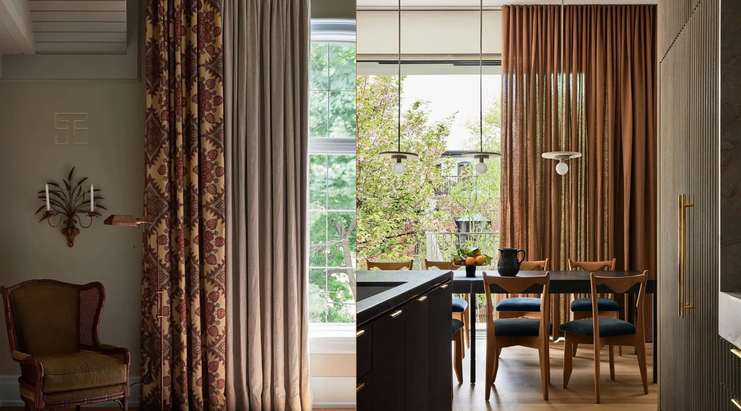 انتخاب پارچه پرده