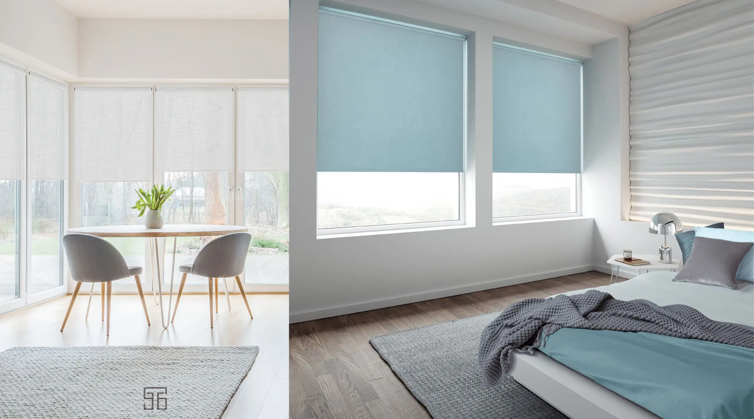 ترکیب پرده شید مینیمال - پرده شید مینیمال 