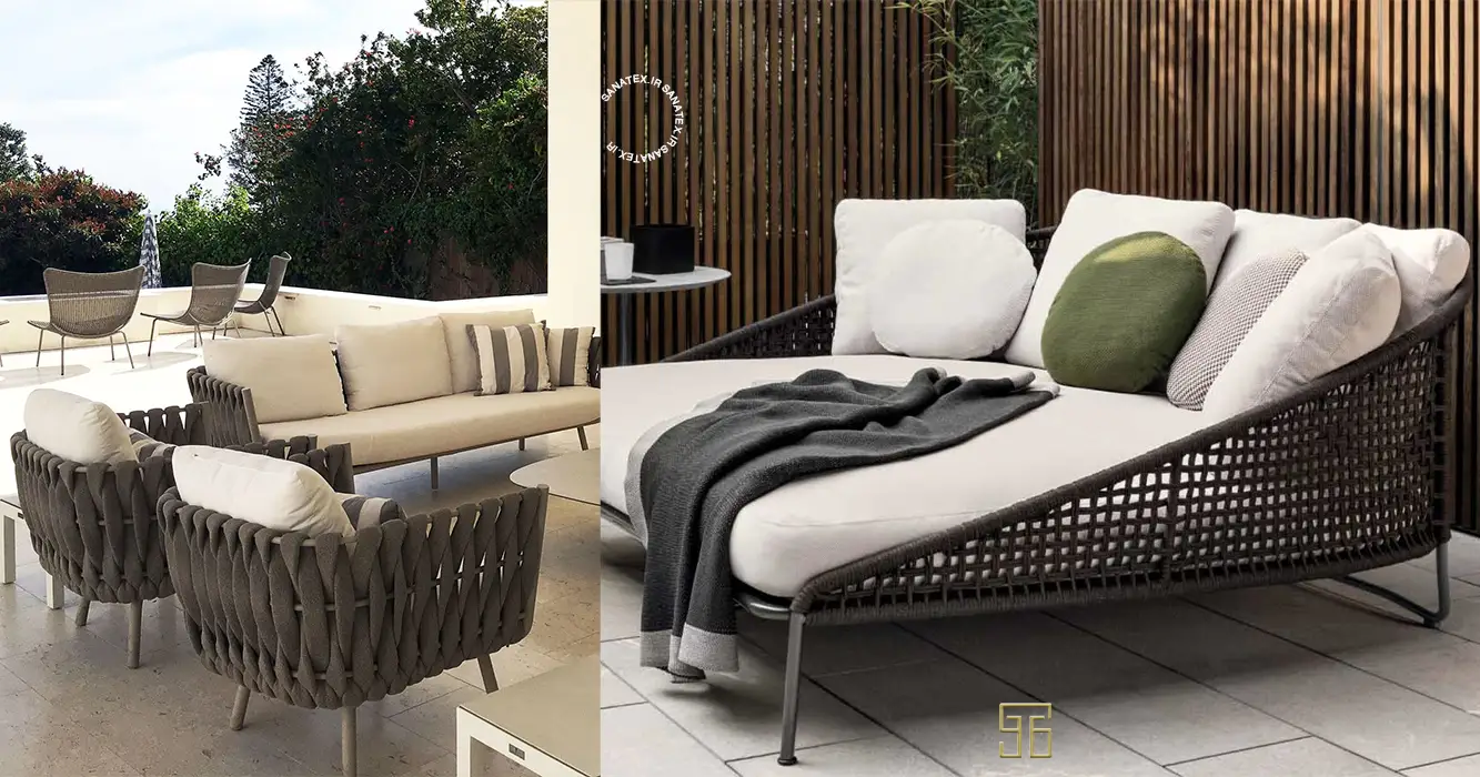 مبلمان کلاسیک فضای باز