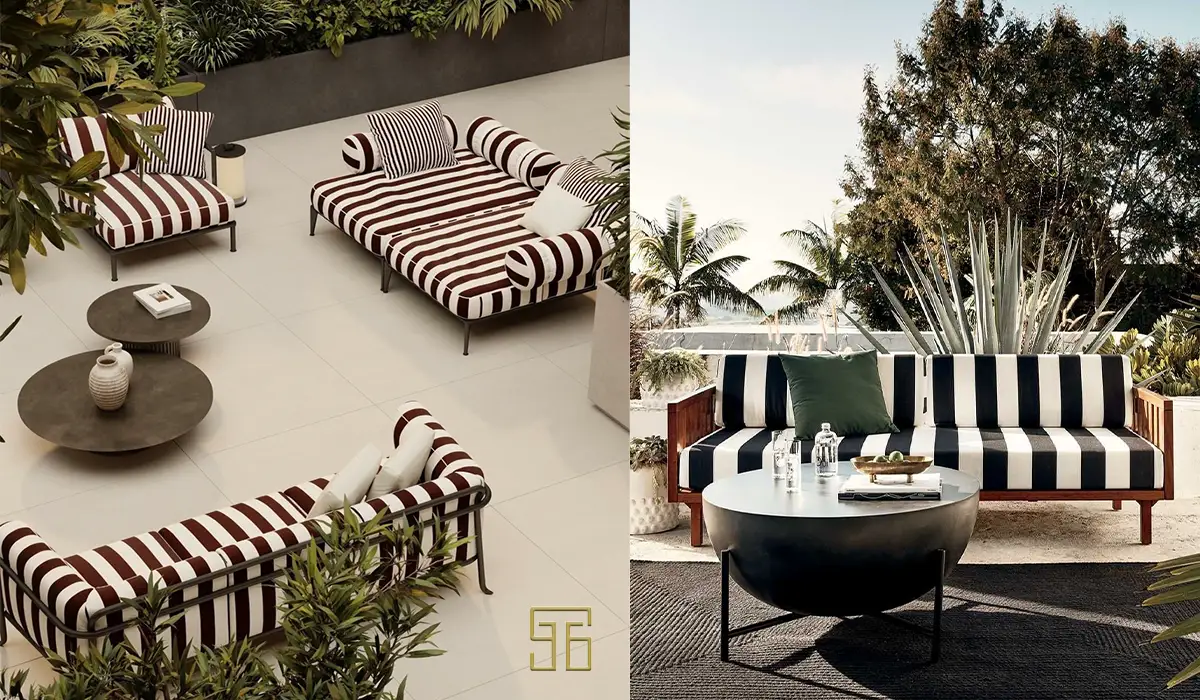 تفاوت طراحی مبلOutdoor کلاسیک و مدرن