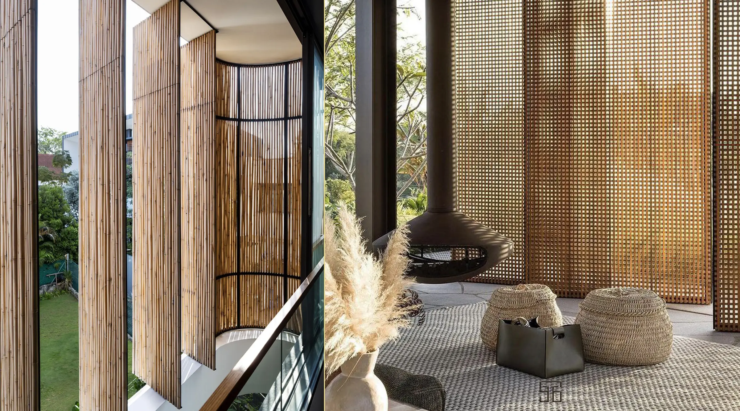  پارچه پرده اکوفرندلی - پارچه بامبو و پنبه ارگانیک