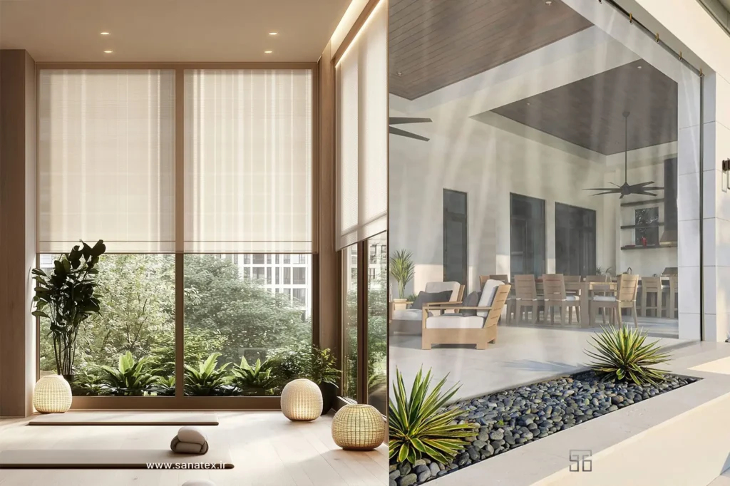 پرده شید مقاوم