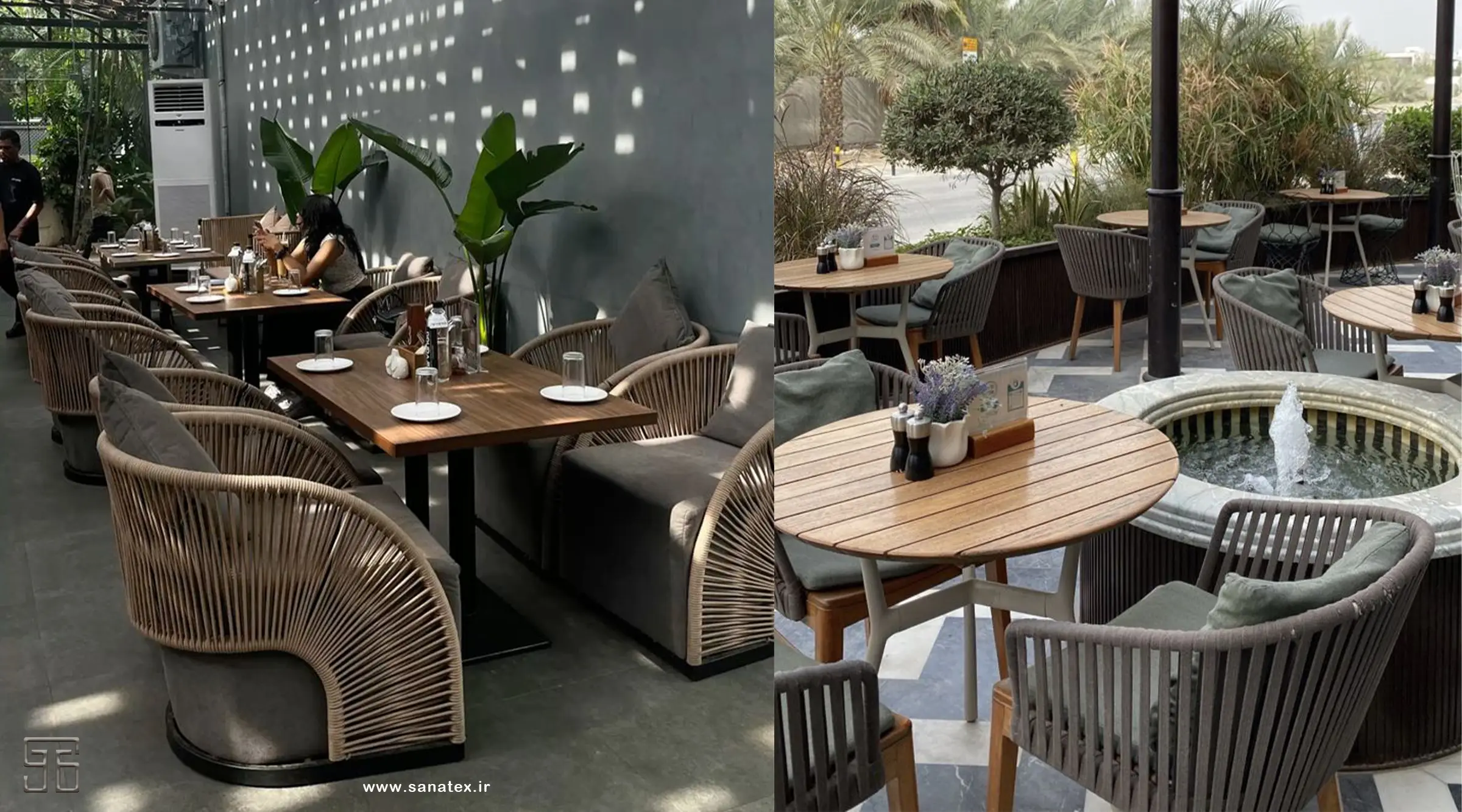 اصول طراحی فضای باز کافه و رستوران