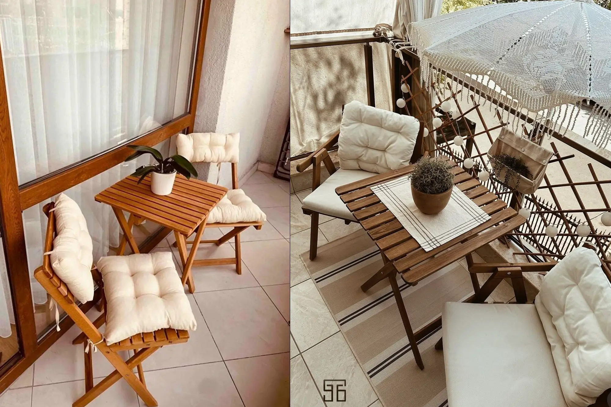 مزایا و معایب مبلمان تاشو در تراس و بالکن