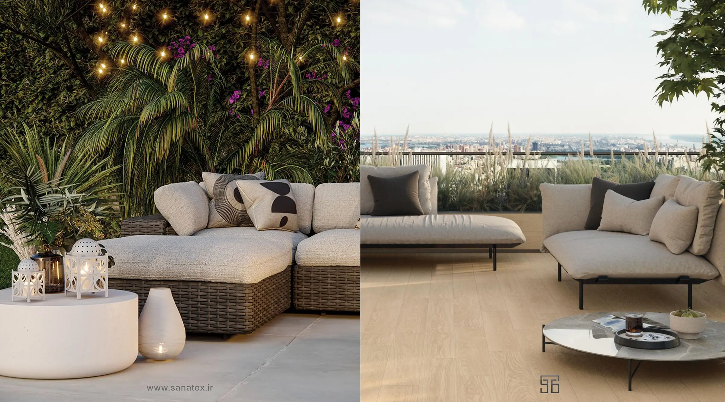  خرید مبلمان فضای باز بدون در نظر گرفتن نگهداری