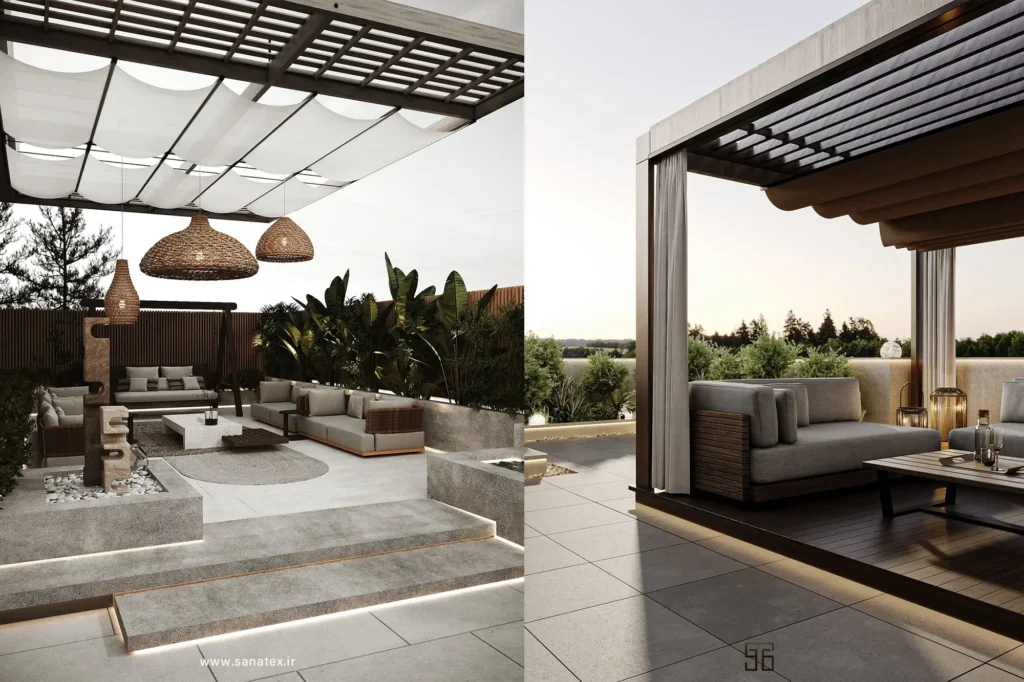 نگهداری مبلمان فضای باز در زمستان