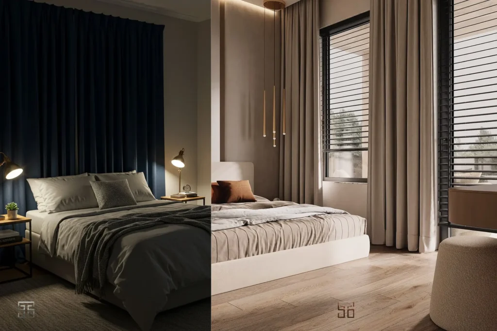 پارچه پرده ضدنور بلک اوت - پارچه بلک اوت