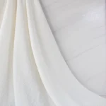 تور کتان ضخیم بدون نیاز به آستر با بافت طبیعی و نورپردازی ملایم