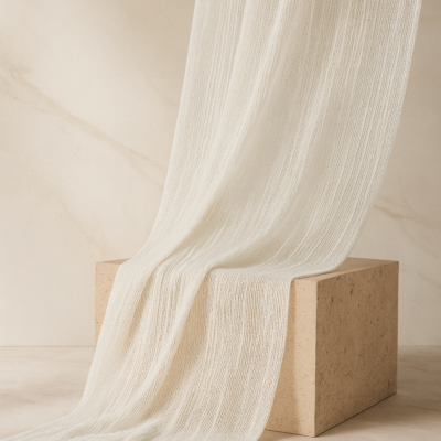 تور حریر بافت‌دار خطی- خرید از سناتکس