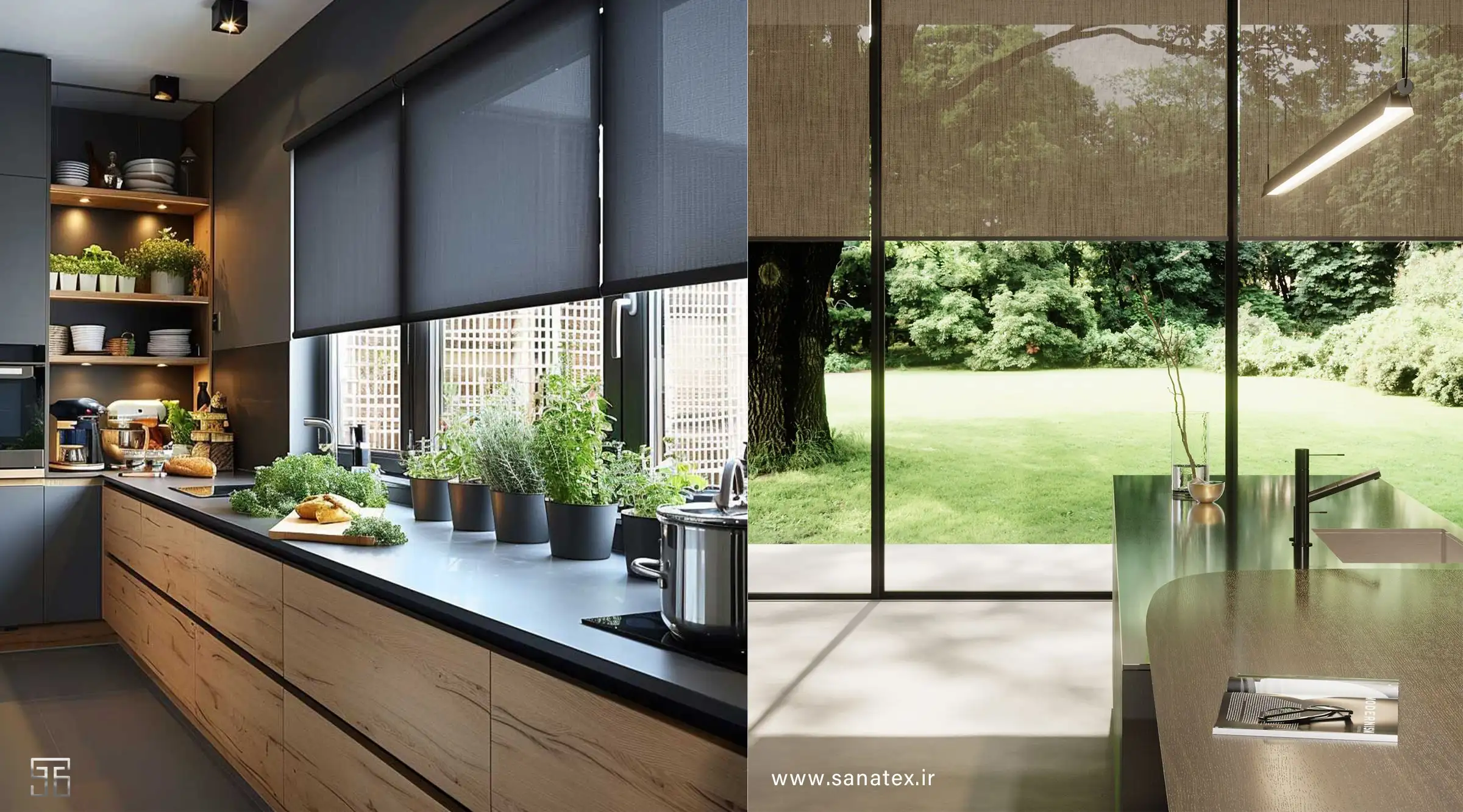 انواع پرده شید و نقش آن‌ها در کنترل فضا