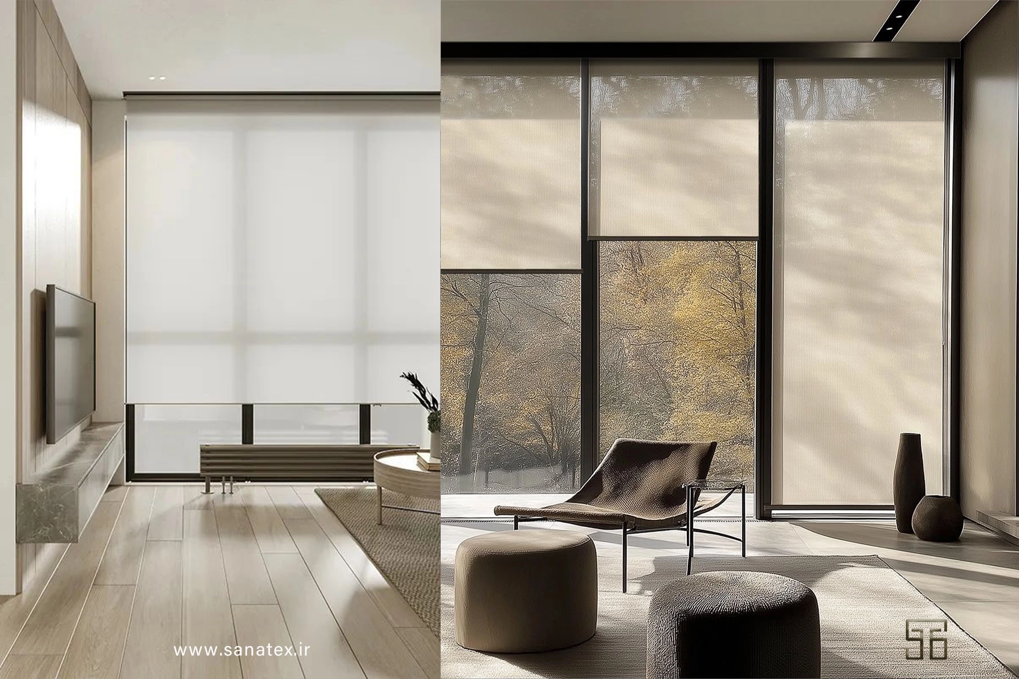 نقش پرده شید