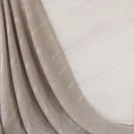 پارچه پرده‌ای حریر کتان راه‌دار ترک- خرید سناتکس